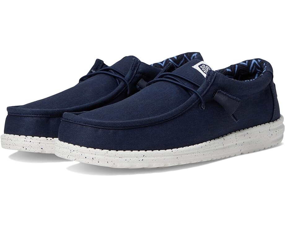 Лоферы Hey Dude Wally Canvas, темно-синий
Лоферы Hey Dude Wally Canvas, темно-синий