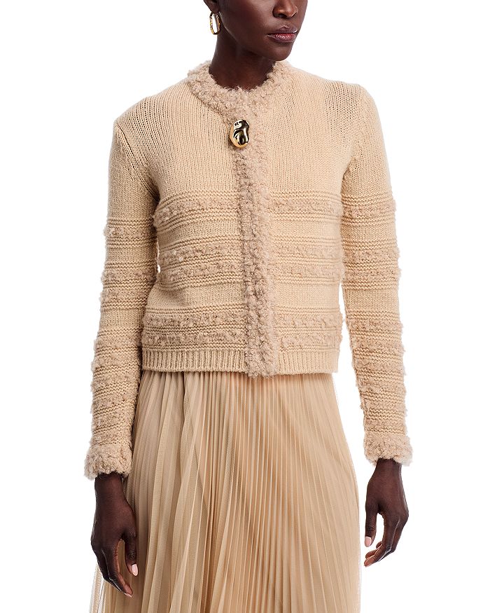 Кардиган с воротником-стойкой Fabiana Filippi, коричневый/бежевый
Кардиган с воротником-стойкой Fabiana Filippi, коричневый/бежевый