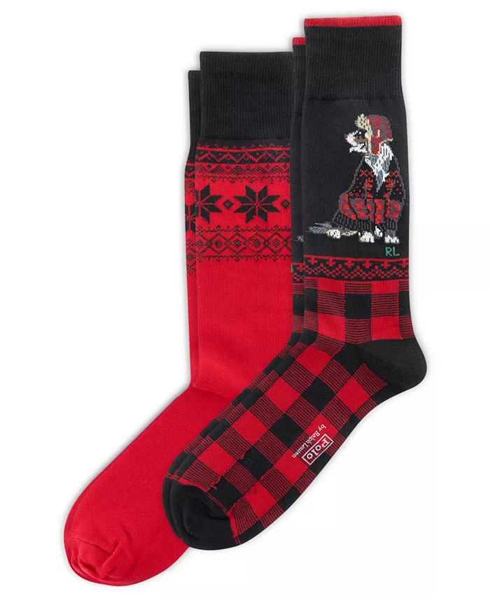 Мужские праздничные носки для собак 2 шт Polo Ralph Lauren, красный
Мужские праздничные носки для собак 2 шт Polo Ralph Lauren, красный