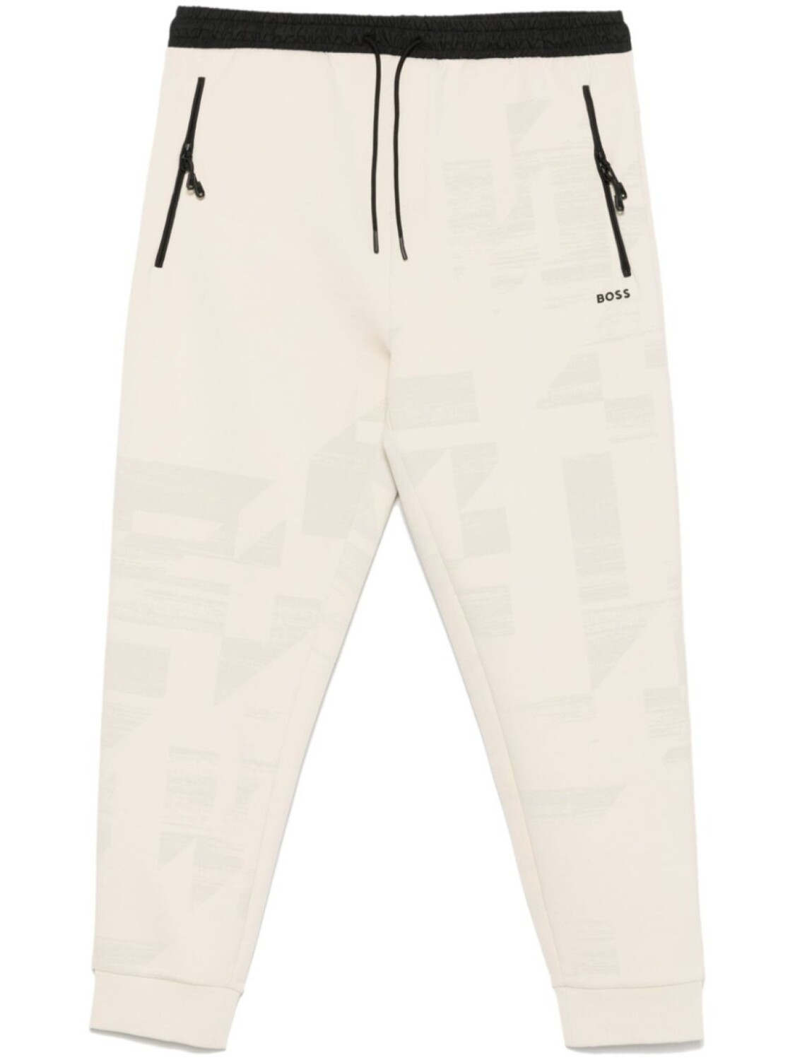 Спортивные брюки с аппликацией логотипа BOSS, нейтральный цвет
Спортивные брюки с аппликацией логотипа BOSS, нейтральный цвет