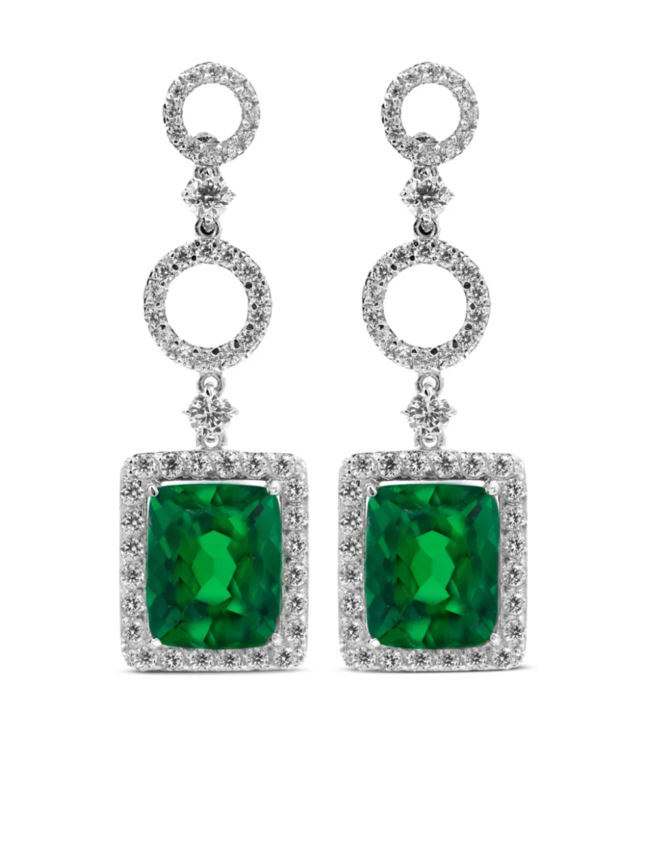 Серьги Juwelina Paris Rubain, зеленый
Серьги Juwelina Paris Rubain, зеленый