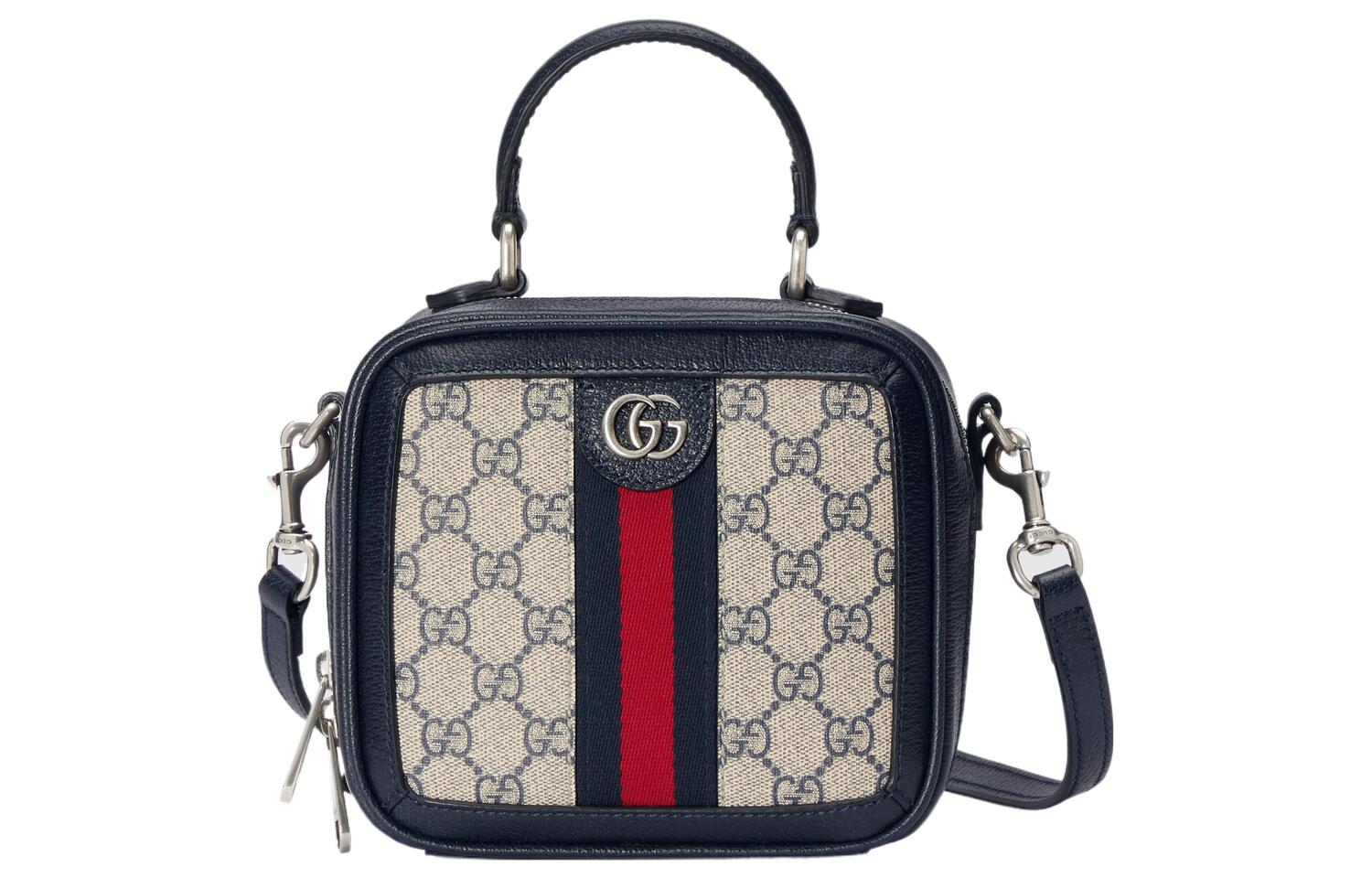 Ophidia Canvas With Leather Плечевая Сумка, Кроссбоди, Мини Женская Сумка Бежевый и Синий GUCCI
Ophidia Canvas With Leather Плечевая Сумка, Кроссбоди, Мини Женская Сумка Бежевый и Синий GUCCI
