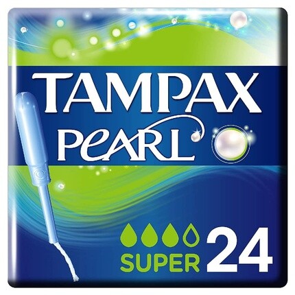 Тампоны Tampax Pearl Super, 24 шт.
Тампоны Tampax Pearl Super, 24 шт.