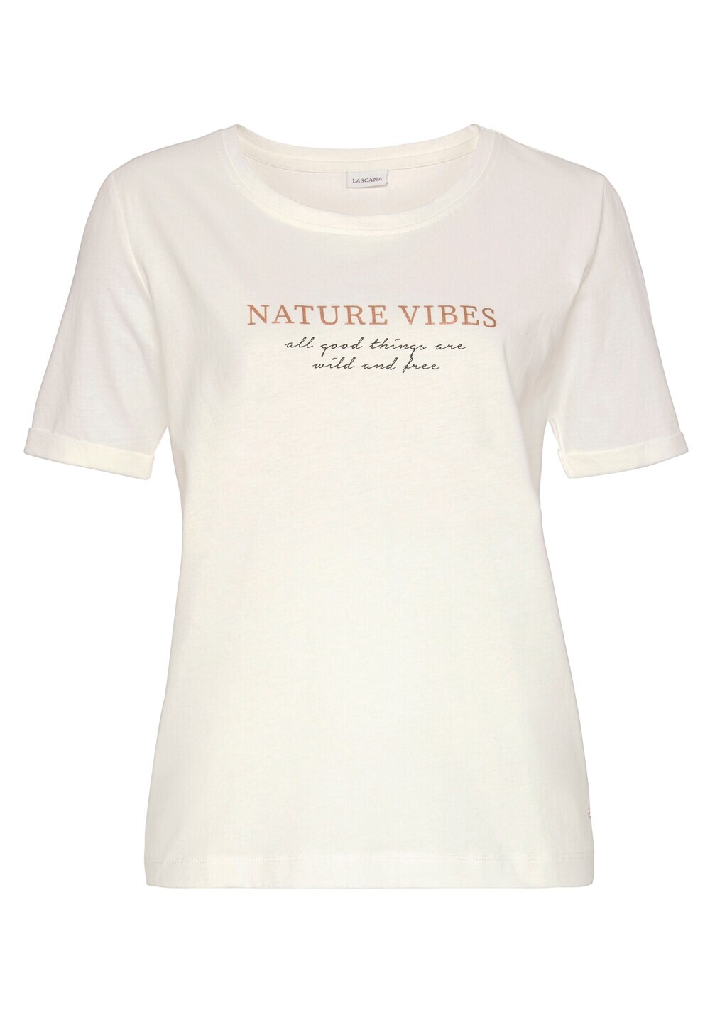 Пижамная рубашка LASCANA, экрю
Пижамная рубашка LASCANA, экрю