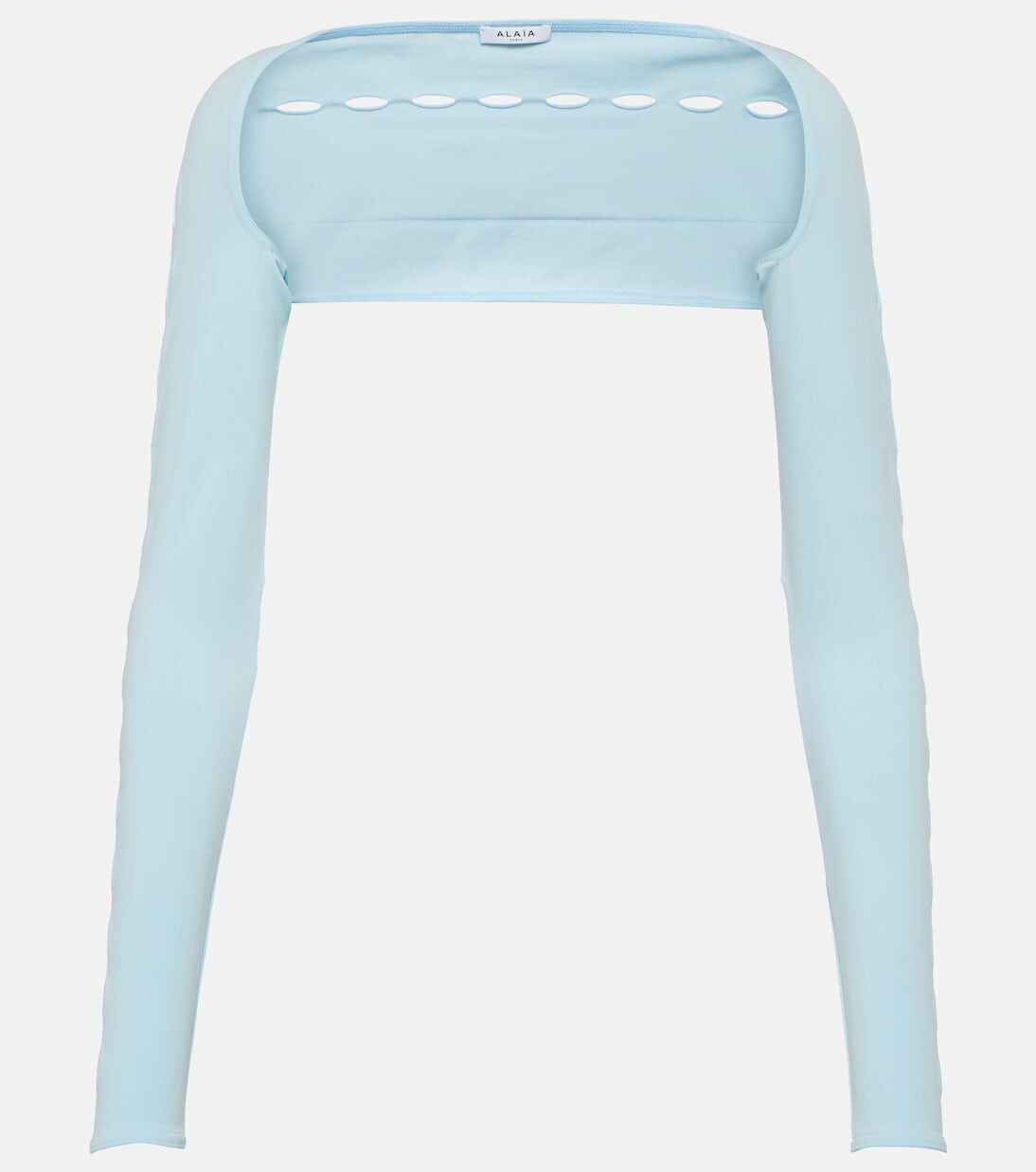 Техническое болеро с вырезами Alaïa, синий
Техническое болеро с вырезами Alaïa, синий