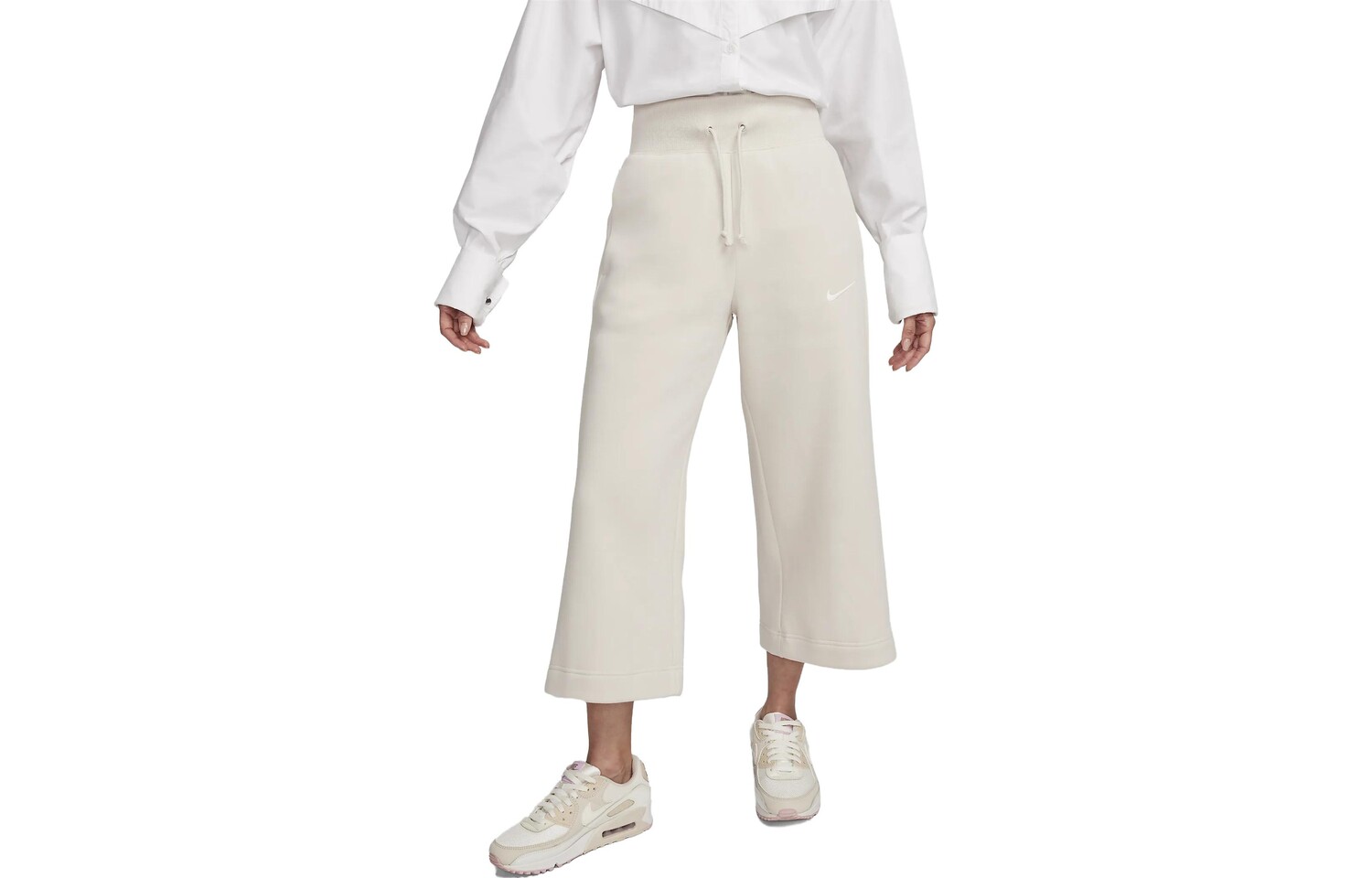 Трикотажные спортивные штаны женские белые Nike
Трикотажные спортивные штаны женские белые Nike