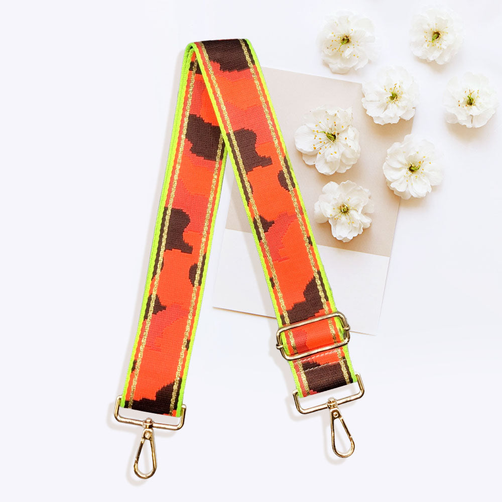 Ремень для сумки с камуфляжным принтом FASHNZFAB, оранжевый
Ремень для сумки с камуфляжным принтом FASHNZFAB, оранжевый