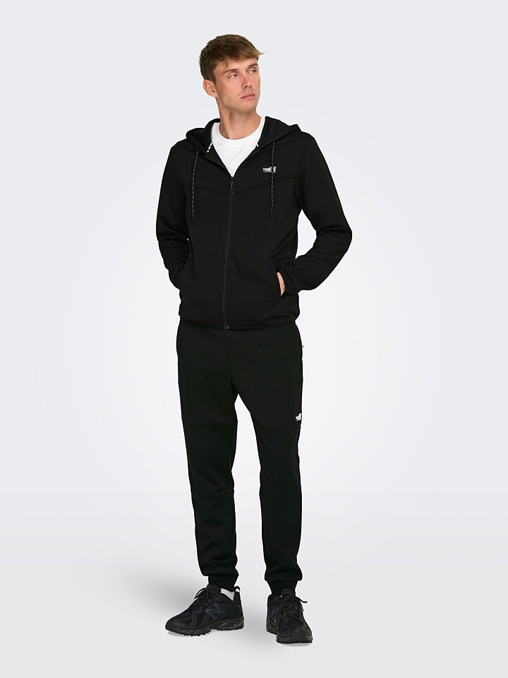 Спортивные штаны ONLY & SONS Sweathose, черный 
Спортивные штаны ONLY & SONS Sweathose, черный