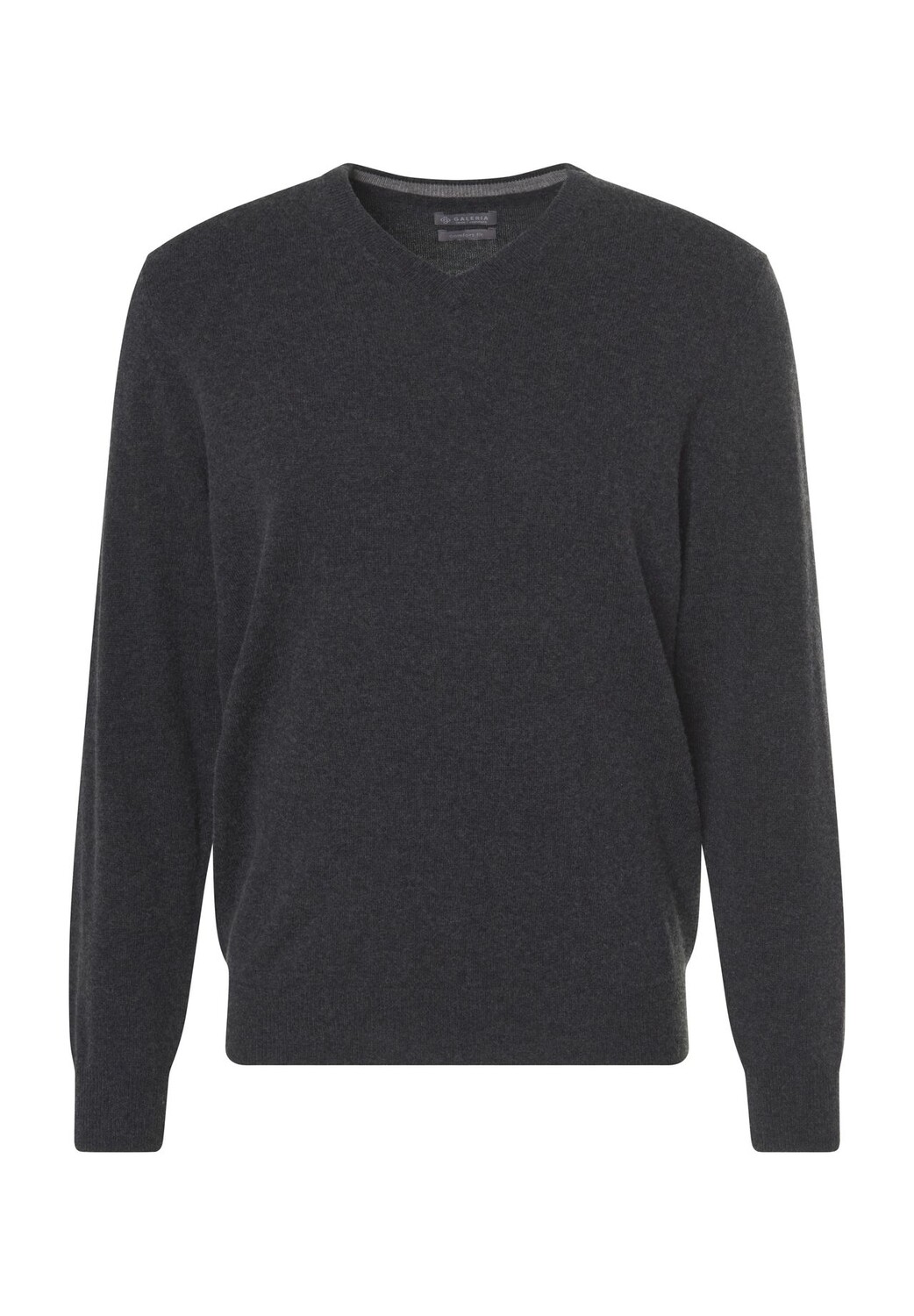 Свитер из шелка и кашемира, V-образный вырез, ребристые манжеты, мужской Galeria, цвет Anthra
Свитер из шелка и кашемира, V-образный вырез, ребристые манжеты, мужской Galeria, цвет Anthra