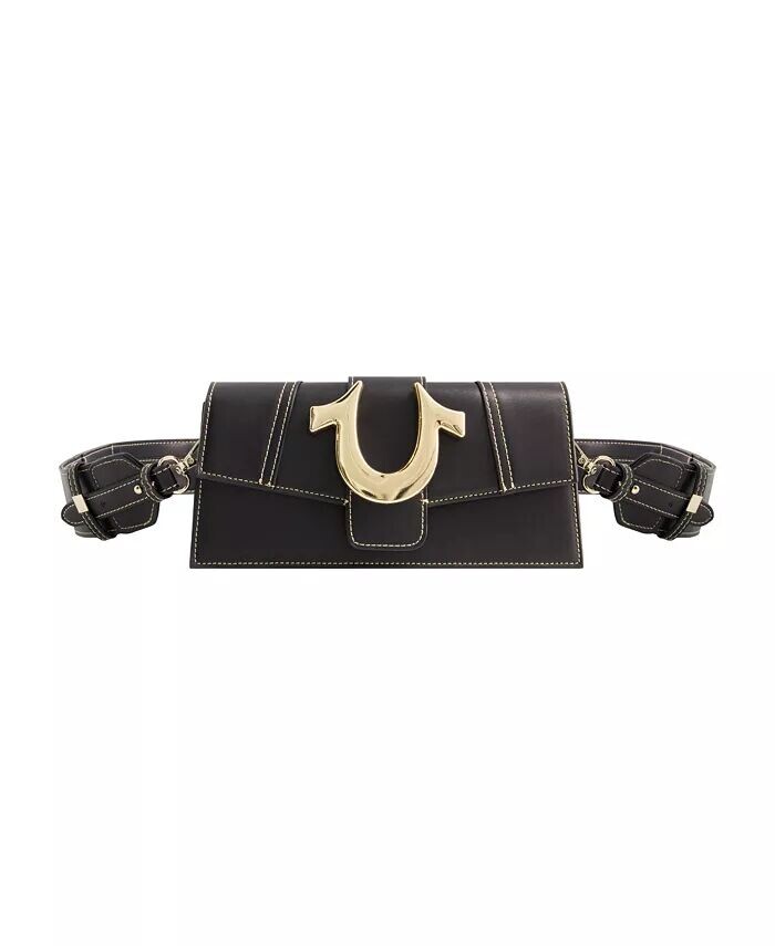 Маленький лоскут в форме подковы True Religion, коричневый
Маленький лоскут в форме подковы True Religion, коричневый