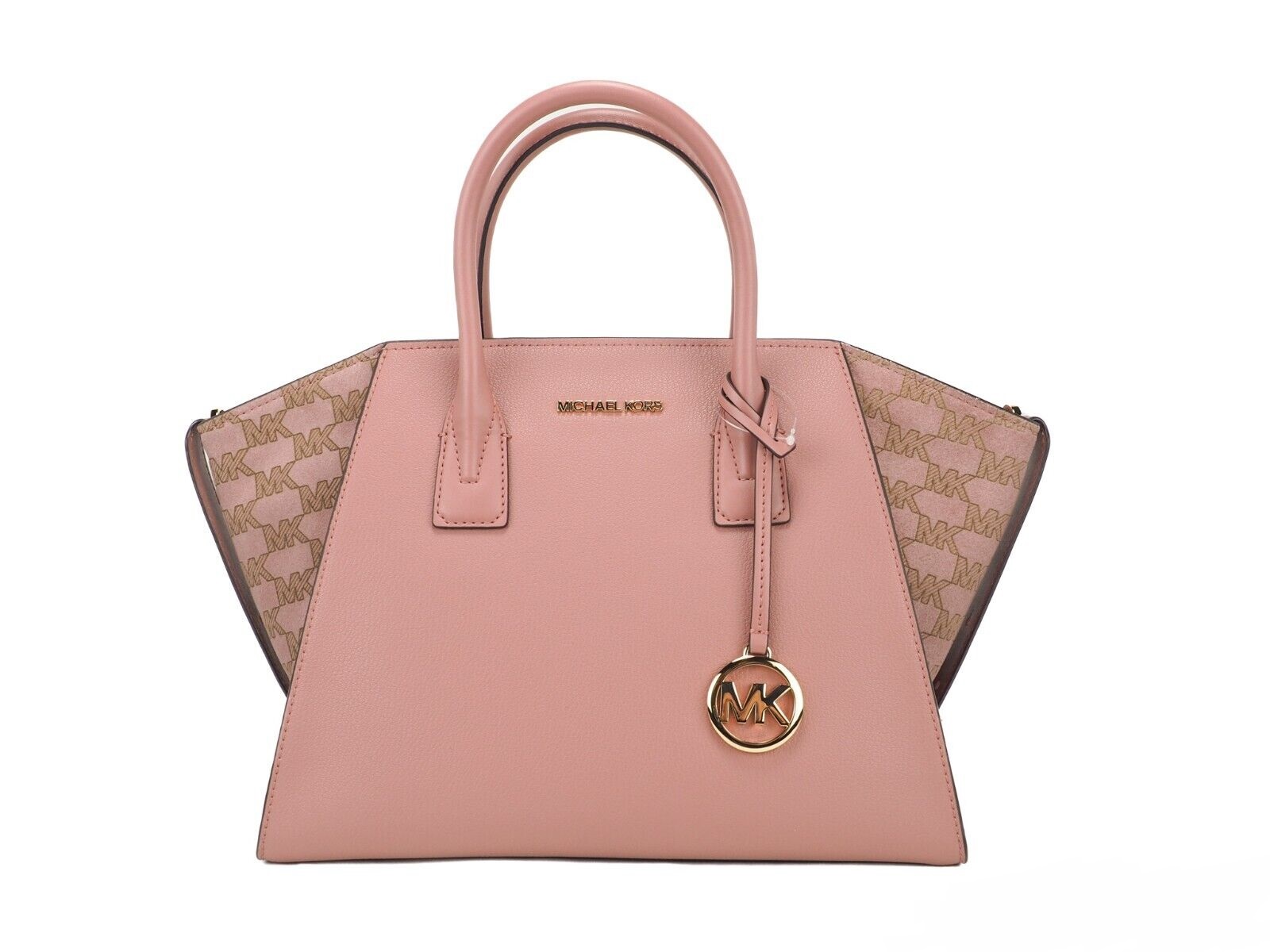 Сумка-портфель через плечо Avril Large Rose Signature из кожи с застежкой-молнией Michael Kors
Сумка-портфель через плечо Avril Large Rose Signature из кожи с застежкой-молнией Michael Kors