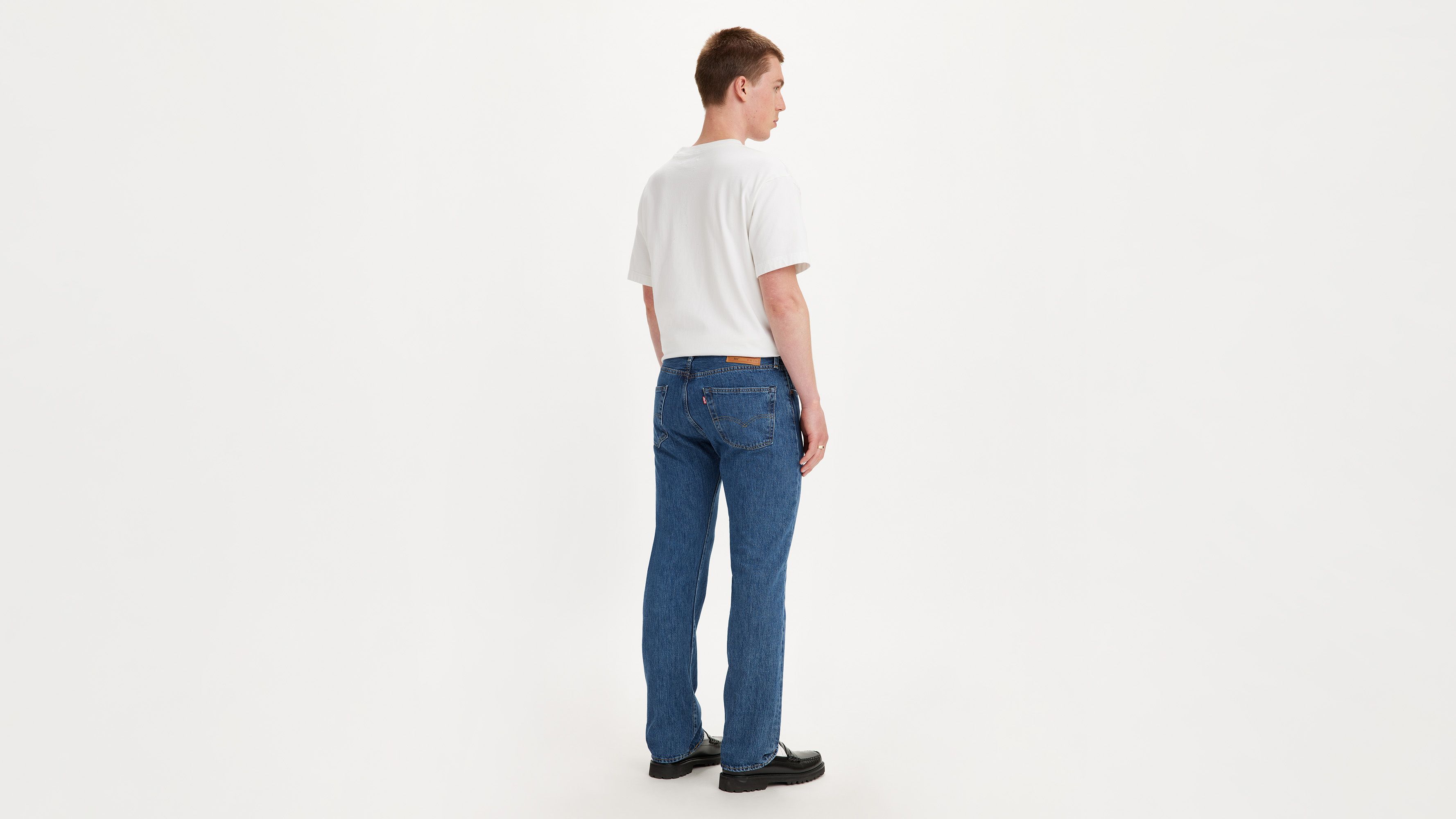 Мужские джинсы 501 Original Fit (для больших и высоких) Levi's, цвет Stonewash - Medium Wash - Non Stretch
Мужские джинсы 501 Original Fit (для больших и высоких) Levi's, цвет Stonewash - Medium Wash - Non Stretch
