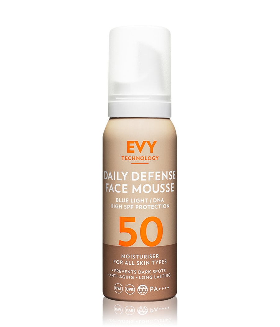 Солнцезащитный крем EVY Technology Daily Defence Face Mousse, 75 ml
Солнцезащитный крем EVY Technology Daily Defence Face Mousse, 75 ml