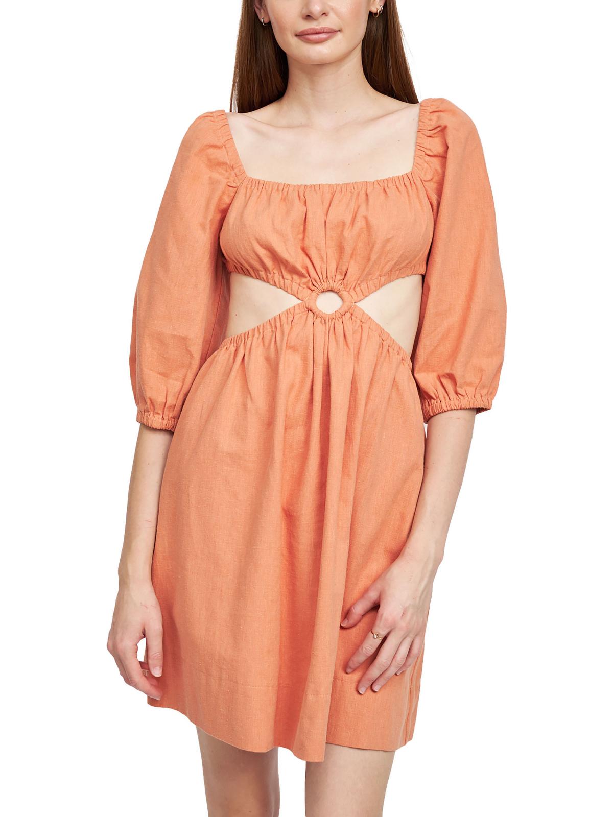 Женское льняное мини-платье Jasper с открытой спиной En Saison, розовый
Женское льняное мини-платье Jasper с открытой спиной En Saison, розовый