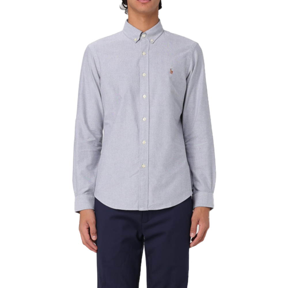 Серая мужская рубашка Polo Ralph Lauren, серый
Серая мужская рубашка Polo Ralph Lauren, серый