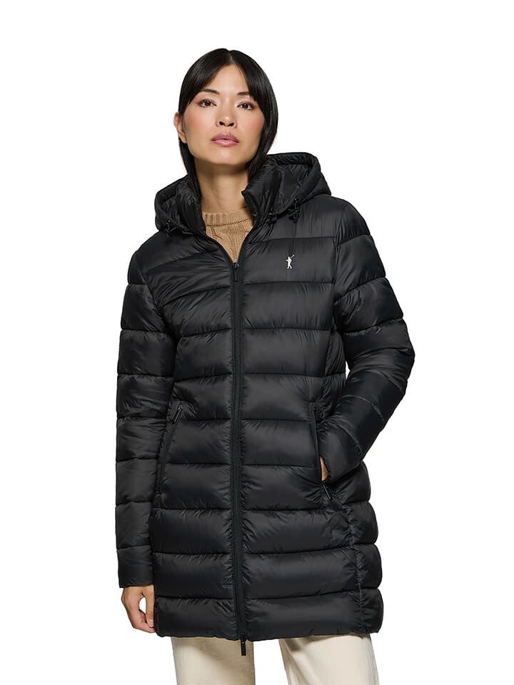 Стеганое пальто Polo Club Steppmantel, черный
Стеганое пальто Polo Club Steppmantel, черный