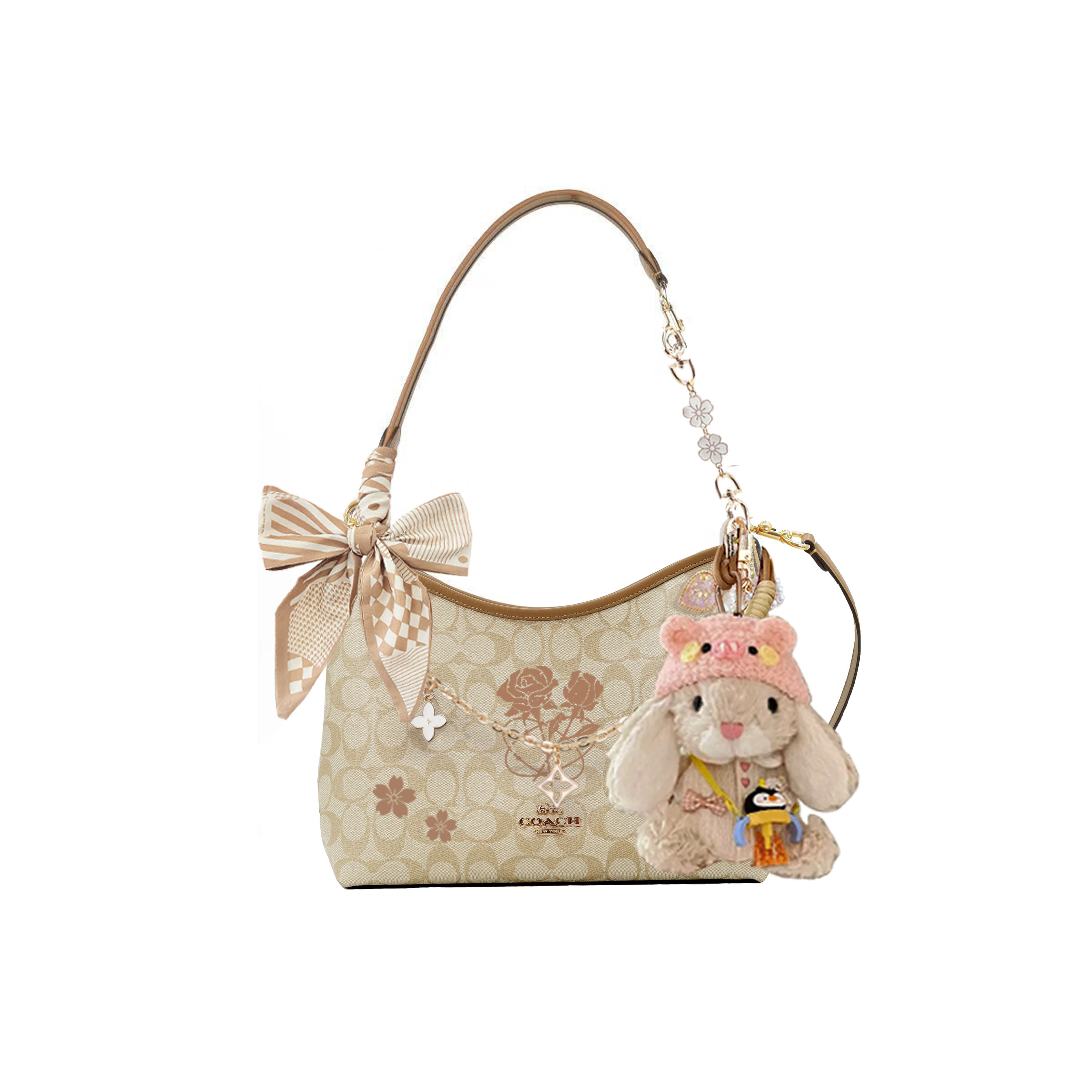 COACH Сумка через плечо Laurel Coated Canvas с кожаными вставками, большая, женская, мультиколор
COACH Сумка через плечо Laurel Coated Canvas с кожаными вставками, большая, женская, мультиколор