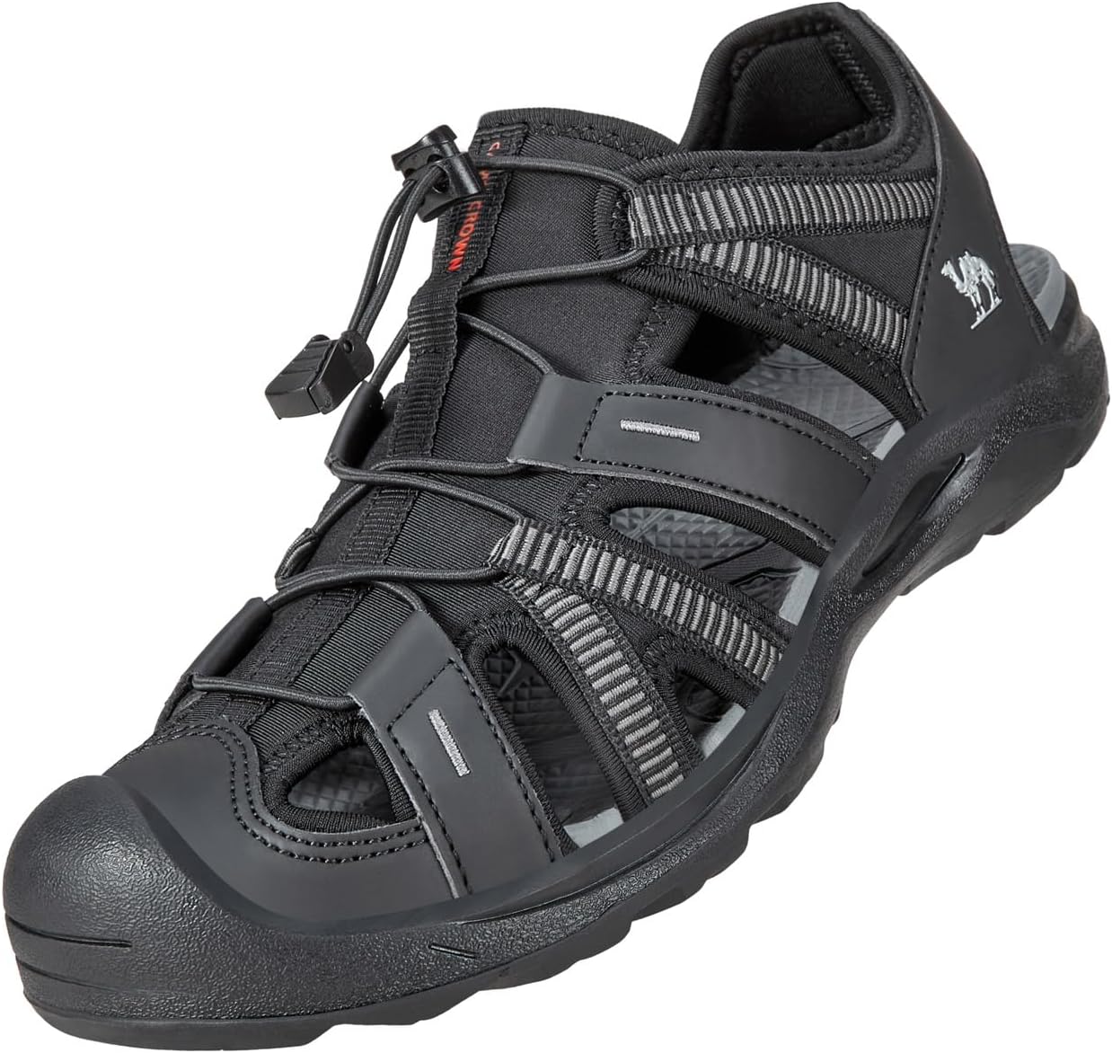 Мужские водонепроницаемые походные сандалии CAMEL CROWN с закрытым носком, спортивные летние сандалии, сандалии для пляжа и активного отдыха на открытом воздухе, черный
Мужские водонепроницаемые походные сандалии CAMEL CROWN с закрытым носком, спортивные летние сандалии, сандалии для пляжа и активного отдыха на открытом воздухе, черный