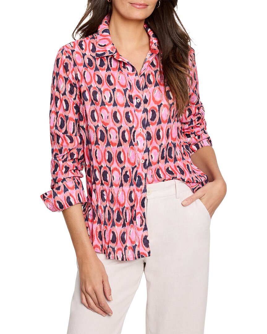 NIC+ZOE хлопковая рубашка с узором икат и кольцами Nic + Zoe, розовый
NIC+ZOE хлопковая рубашка с узором икат и кольцами Nic + Zoe, розовый