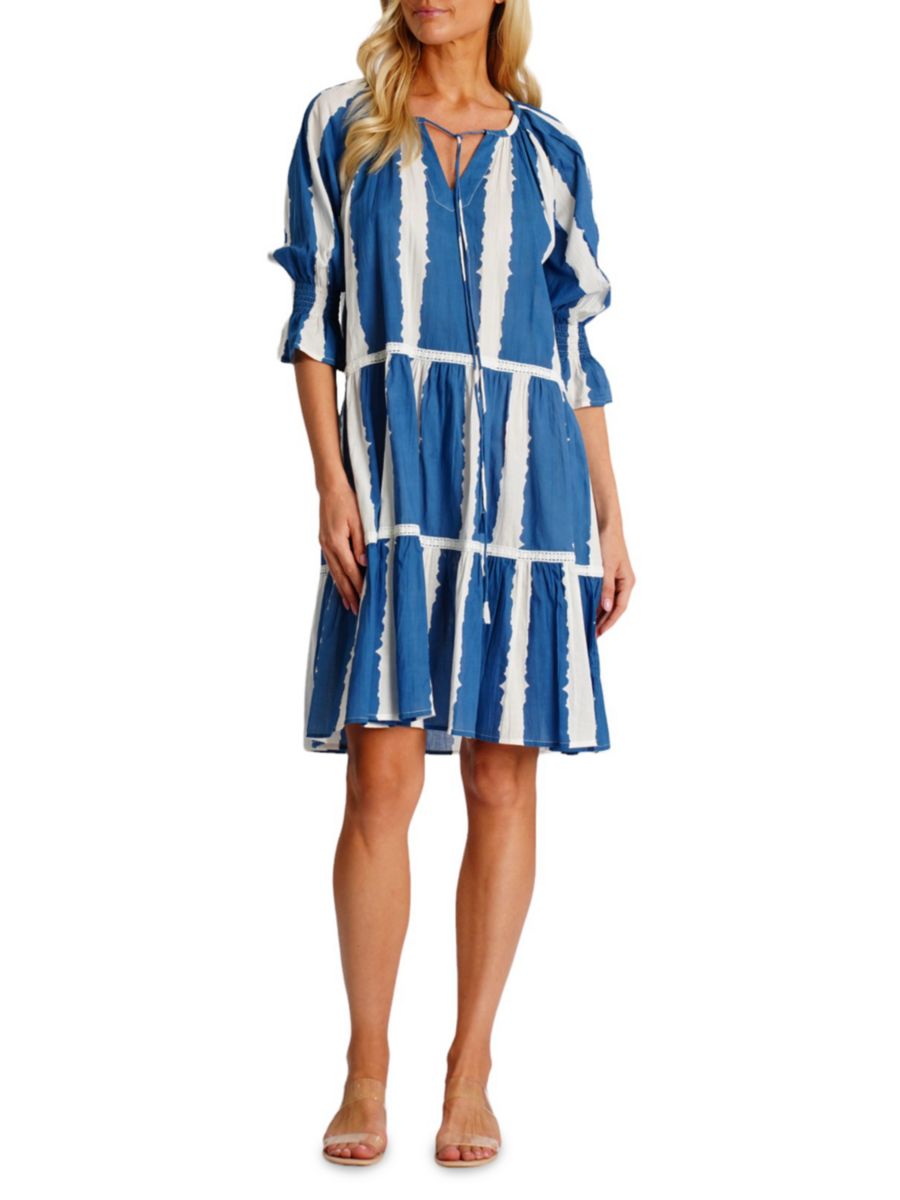 Мини-платье с вырезом-замочной скважиной La Moda Clothing, синий
Мини-платье с вырезом-замочной скважиной La Moda Clothing, синий