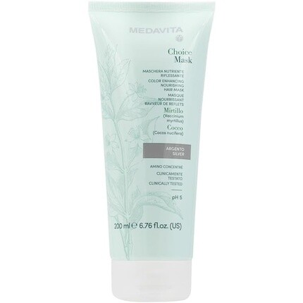 Маска Medavita Choice Серебро 200мл
Маска Medavita Choice Серебро 200мл