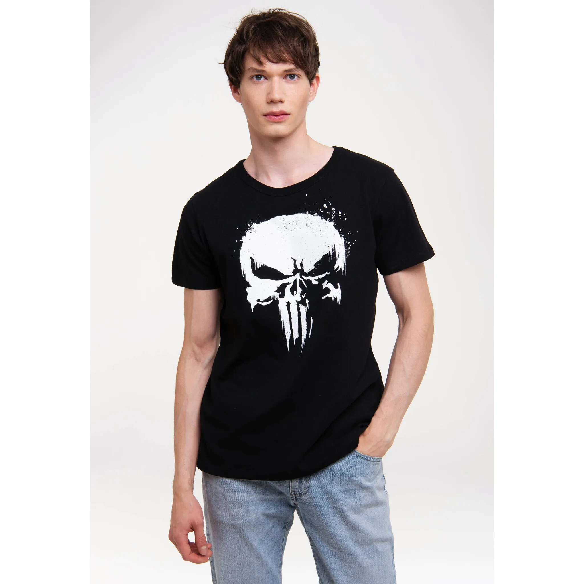 Футболка Logoshirt "Marvel - Punisher TV Skull" с лицензионным принтом, черный
Футболка Logoshirt "Marvel - Punisher TV Skull" с лицензионным принтом, черный