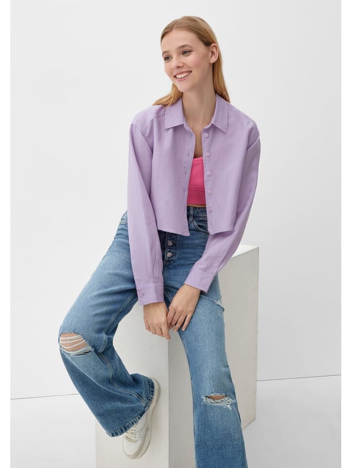 Блуза QS langarm, фиолетовый
Блуза QS langarm, фиолетовый