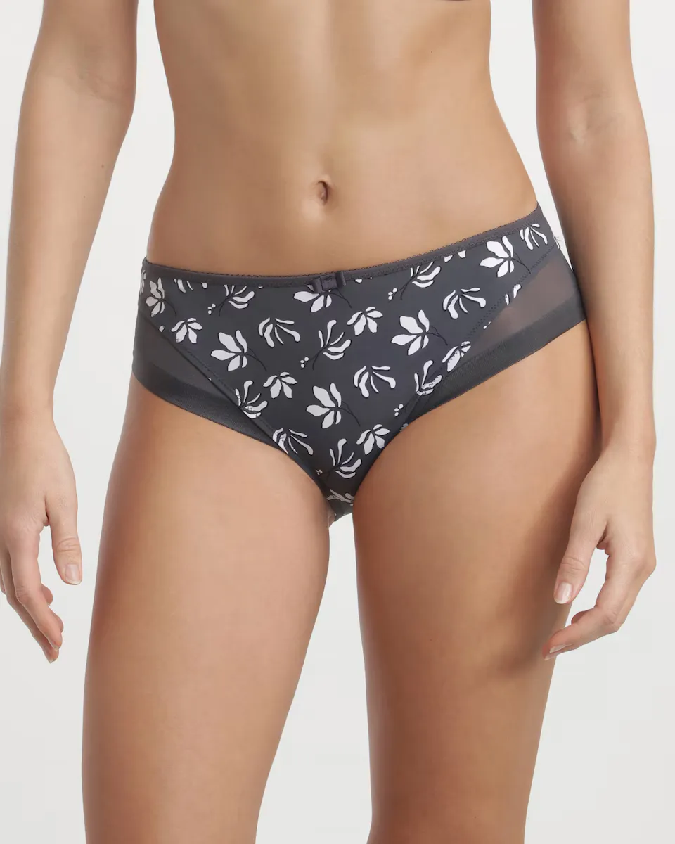 Классические мягкие трусы из микрофибры с сетчатыми деталями Dim, серый
Классические мягкие трусы из микрофибры с сетчатыми деталями Dim, серый