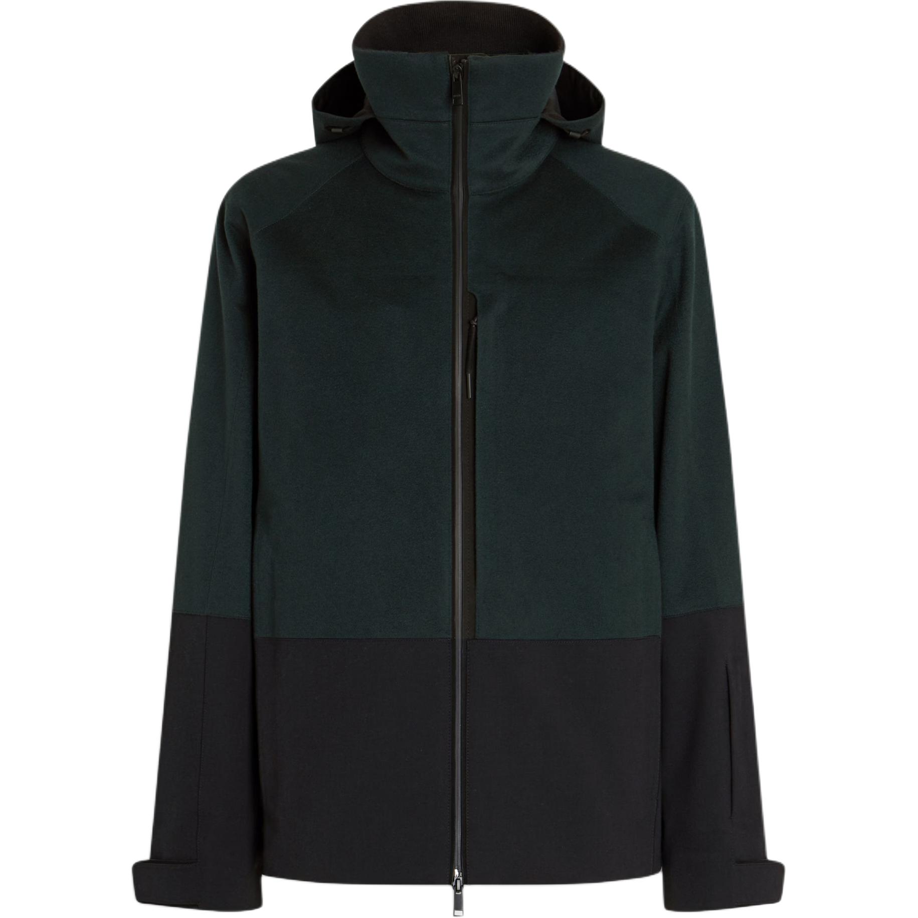 Двухцветная куртка Oasi с капюшоном Ermenegildo Zegna, темный зеленый
Двухцветная куртка Oasi с капюшоном Ermenegildo Zegna, темный зеленый