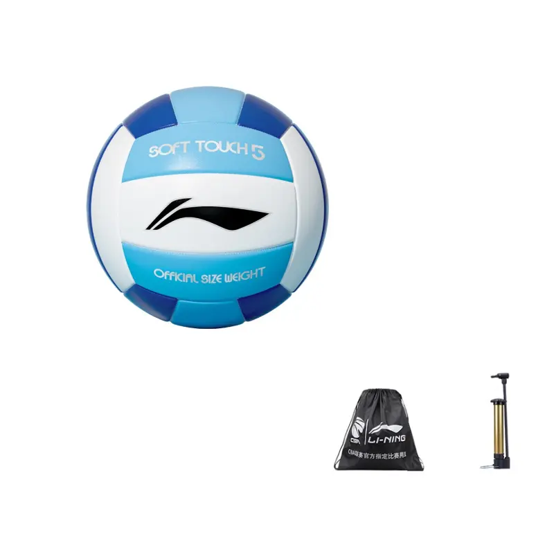 LINING ПВХ волейбольный мяч Unisex Blue White
LINING ПВХ волейбольный мяч Unisex Blue White