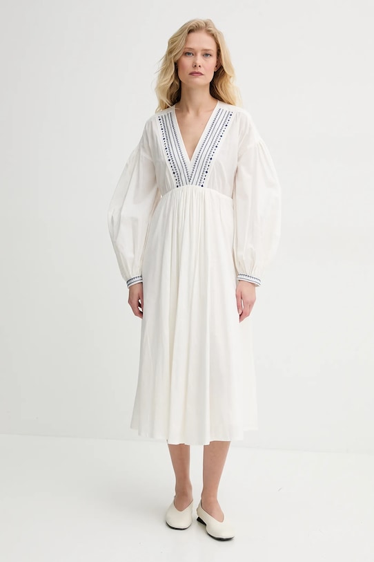 Хлопковое платье robe anni A.P.C., бежевый
Хлопковое платье robe anni A.P.C., бежевый