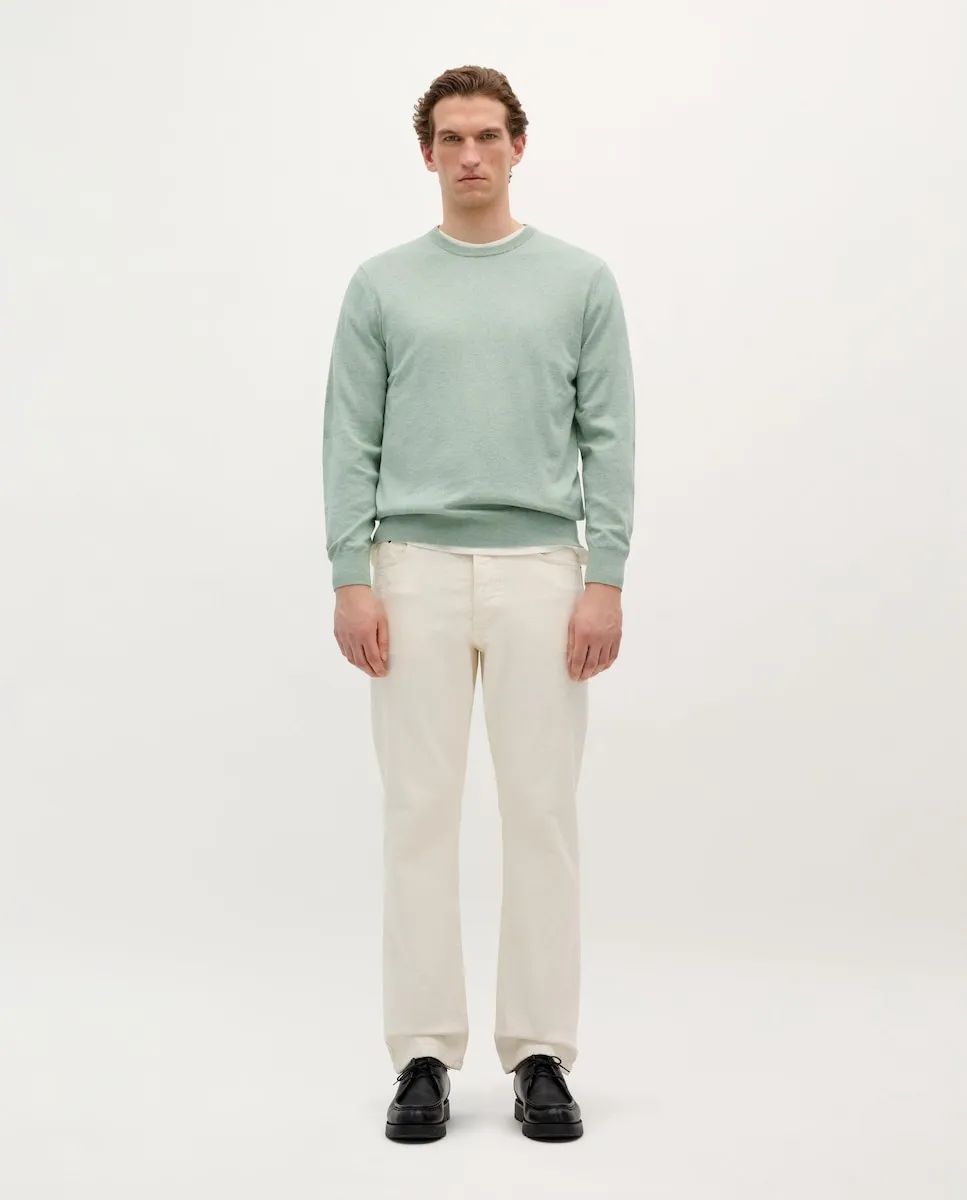 Мужской хлопковый трикотаж прямого кроя Scalpers, светло-зеленый
Мужской хлопковый трикотаж прямого кроя Scalpers, светло-зеленый