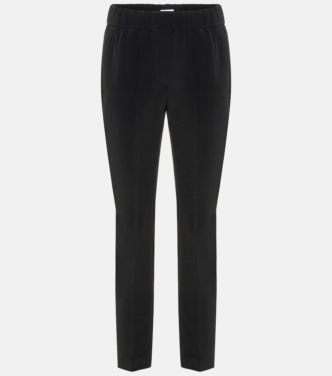 Укороченные брюки из смесового шелка BRUNELLO CUCINELLI, черный
Укороченные брюки из смесового шелка BRUNELLO CUCINELLI, черный