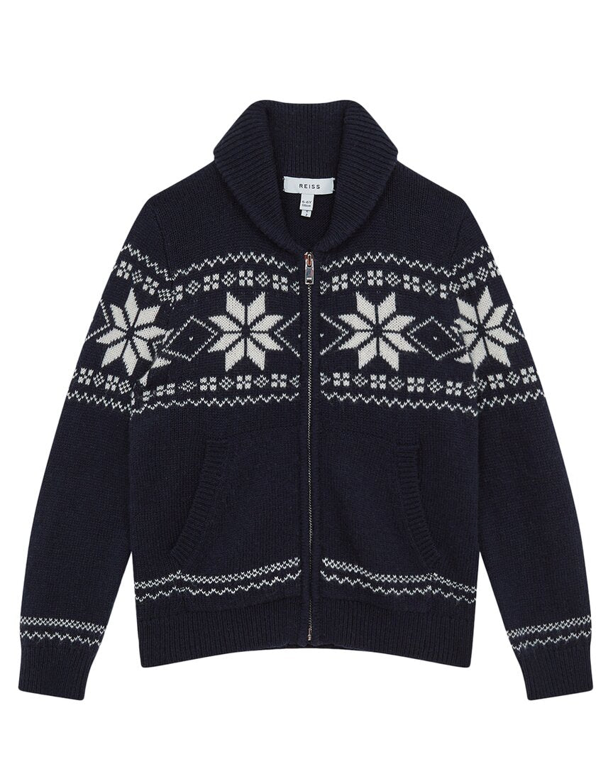 Рейсс Бо Шал с застежкой-молнией жаккардовый джемпер Reiss, темно-синий
Рейсс Бо Шал с застежкой-молнией жаккардовый джемпер Reiss, темно-синий