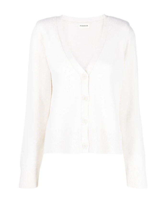 Бежевый шерстяно-кашемировый кардиган P.A.R.O.S.H., бежевый
Бежевый шерстяно-кашемировый кардиган P.A.R.O.S.H., бежевый