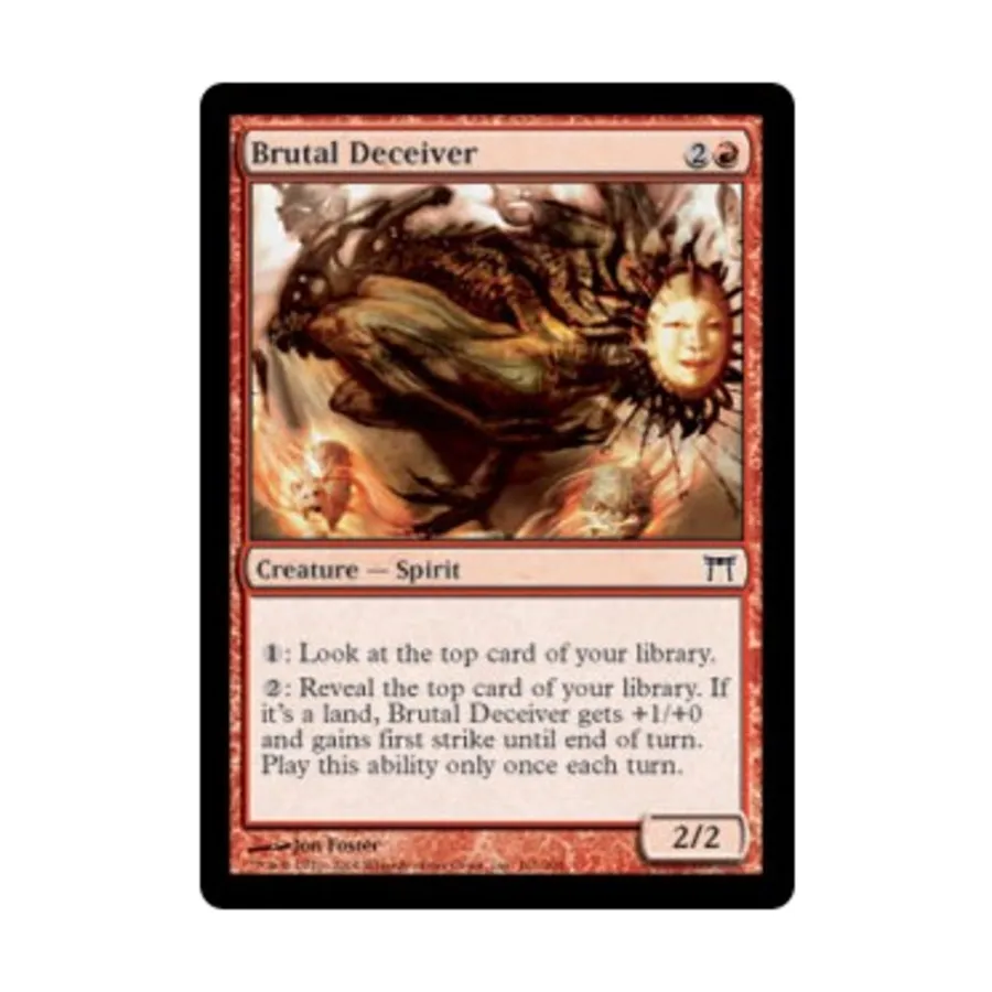 CCG Жестокий обманщик (К), MTG - Champions of Kamigawa 
CCG Жестокий обманщик (К), MTG - Champions of Kamigawa