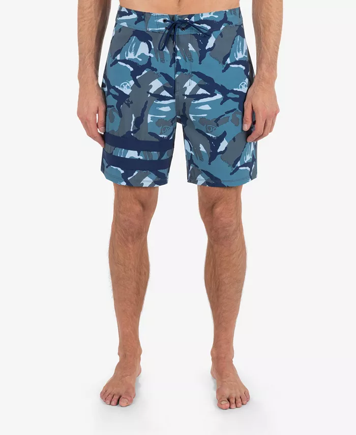 Мужские шорты для плавания Block Party 18" Hurley, синий
Мужские шорты для плавания Block Party 18" Hurley, синий