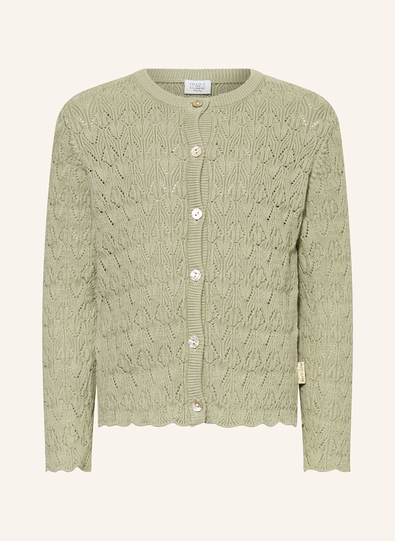 Кардиган hccilja Hust And Claire, зеленый 
Кардиган hccilja Hust And Claire, зеленый