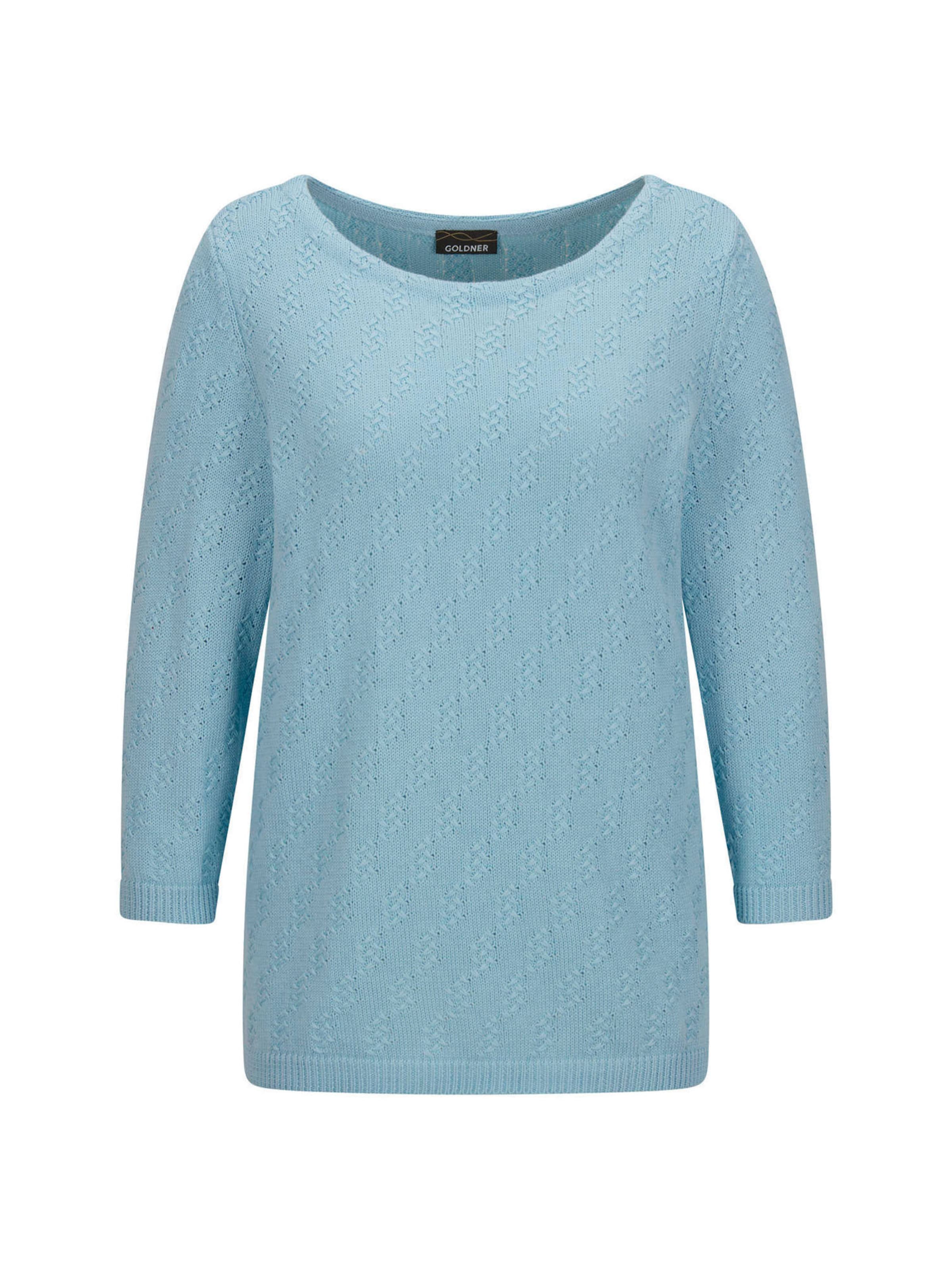 Goldner Свитер в светло-голубом цвете
Goldner Свитер в светло-голубом цвете