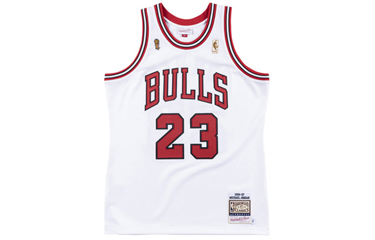 Майкл Джордан Чикаго Буллз 1996–97 Домашняя Автентичная Футболка НБА Mitchell & Ness
Майкл Джордан Чикаго Буллз 1996–97 Домашняя Автентичная Футболка НБА Mitchell & Ness