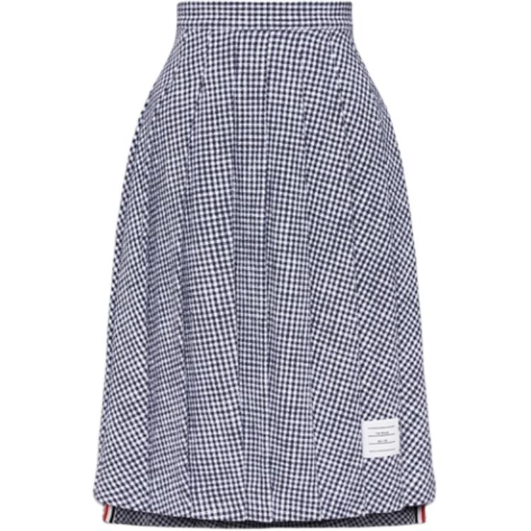 Плиссированная твидовая миди-юбка THOM BROWNE, синий
Плиссированная твидовая миди-юбка THOM BROWNE, синий
