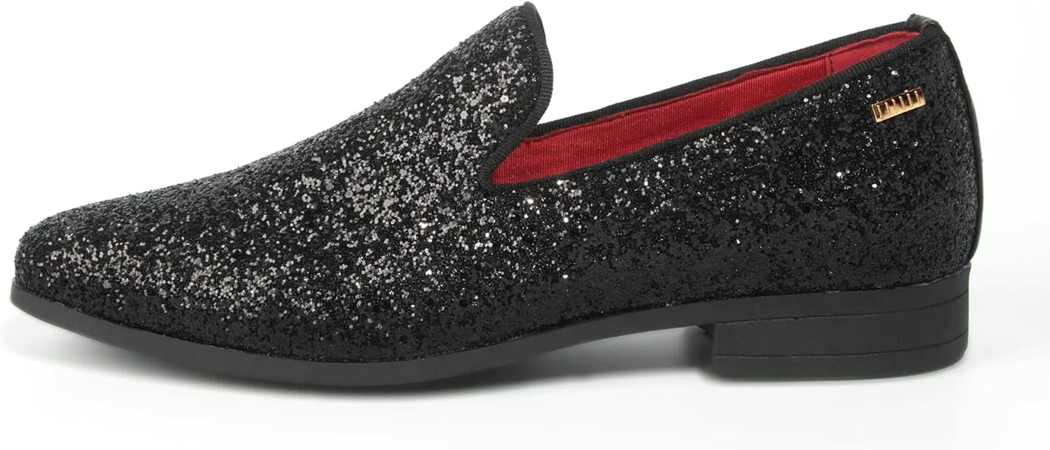 МУЖСКИЕ ЛОФЕРЫ ALLY UNION MAKE FORCE с блестками, классические туфли-слипоны для вечеринок, свадеб и торжеств, черный
МУЖСКИЕ ЛОФЕРЫ ALLY UNION MAKE FORCE с блестками, классические туфли-слипоны для вечеринок, свадеб и торжеств, черный