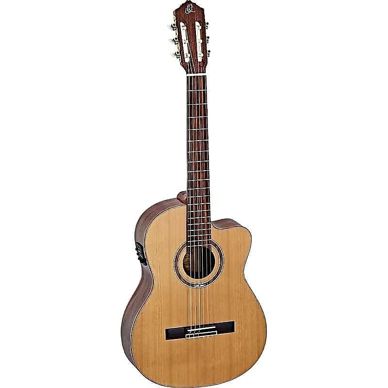 Акустическая гитара Ortega Guitars RCE159MN Performer Series A/E Medium Neck Nylon String Guitar w/ Gig Bag & Video
Акустическая гитара Ortega Guitars RCE159MN Performer Series A/E Medium Neck Nylon String Guitar w/ Gig Bag & Video