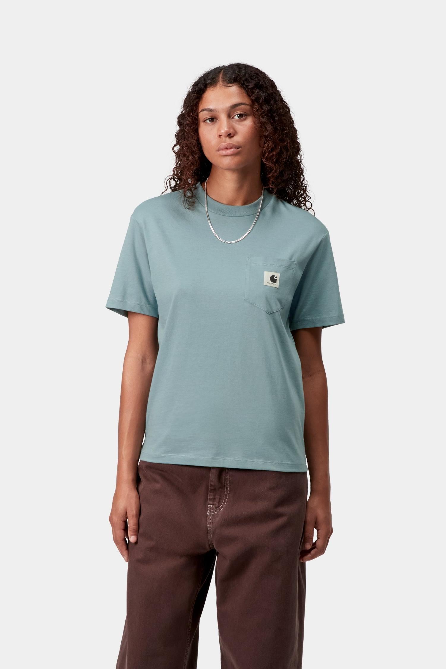 Женская футболка с карманом Carhartt, синий
Женская футболка с карманом Carhartt, синий