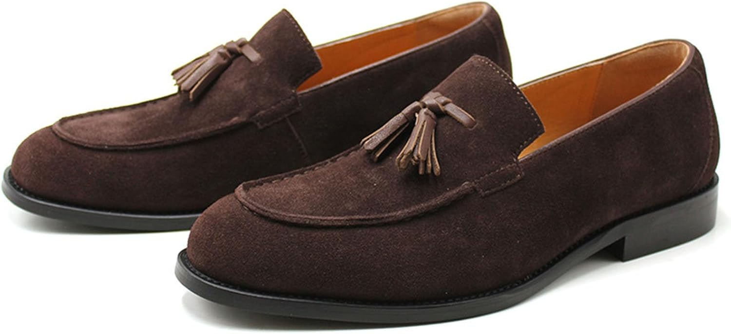 Мужская обувь Myallfeet с кисточками для деловых мужчин, замшевые мокасины на низком ходу, повседневные туфли, модные, нескользящие, роскошные вечерние туфли под костюм, Caffeine
Мужская обувь Myallfeet с кисточками для деловых мужчин, замшевые мокасины на низком ходу, повседневные туфли, модные, нескользящие, роскошные вечерние туфли под костюм, Caffeine