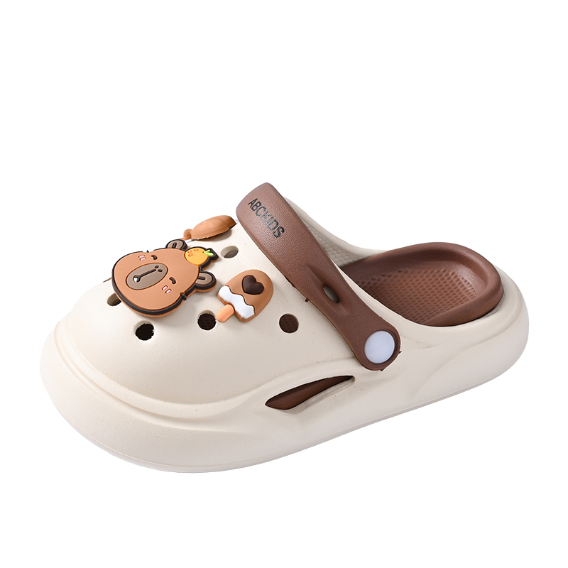 Нескользящие, износостойкие, легкие, амортизирующие детские тапочки для детей от 3 до 7 лет ABC KIDS, белый/коричневый
Нескользящие, износостойкие, легкие, амортизирующие детские тапочки для детей от 3 до 7 лет ABC KIDS, белый/коричневый