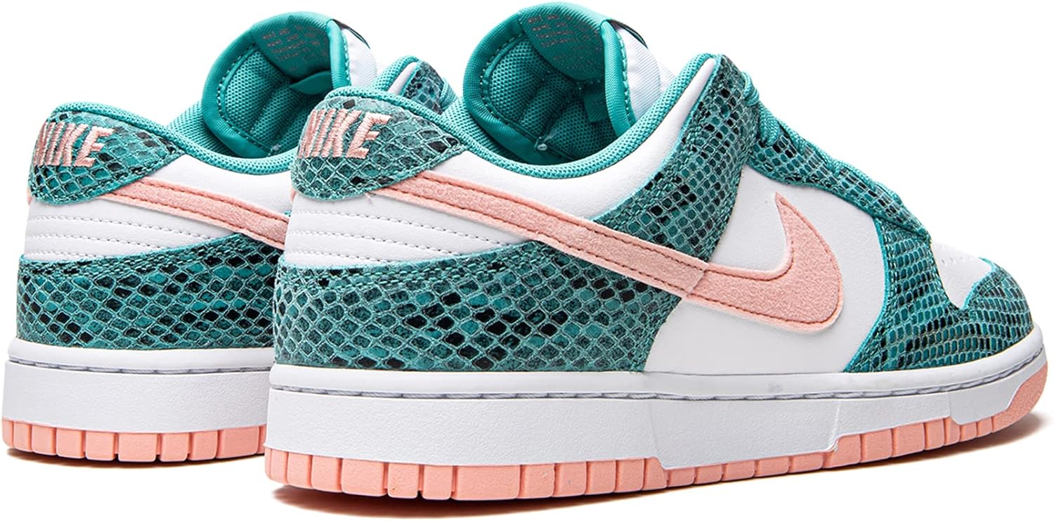 Мужские кроссовки Nike Dunk Low Retro, White/Washed Teal-Beach Coral-
Мужские кроссовки Nike Dunk Low Retro, White/Washed Teal-Beach Coral-
