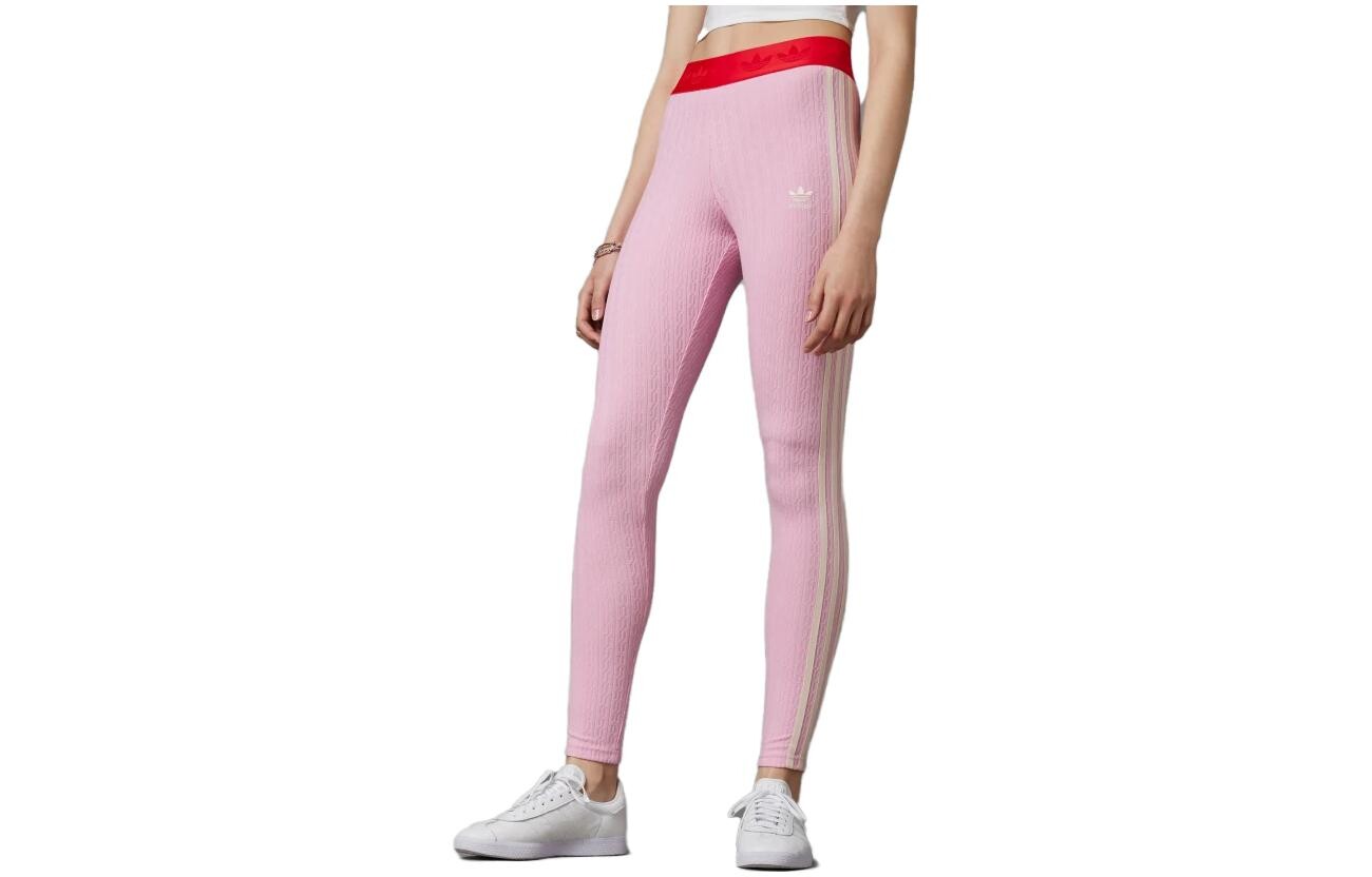 ADICOLOR Трикотажные спортивные штаны женские розовые Adidas Originals, розовый 
ADICOLOR Трикотажные спортивные штаны женские розовые Adidas Originals, розовый
