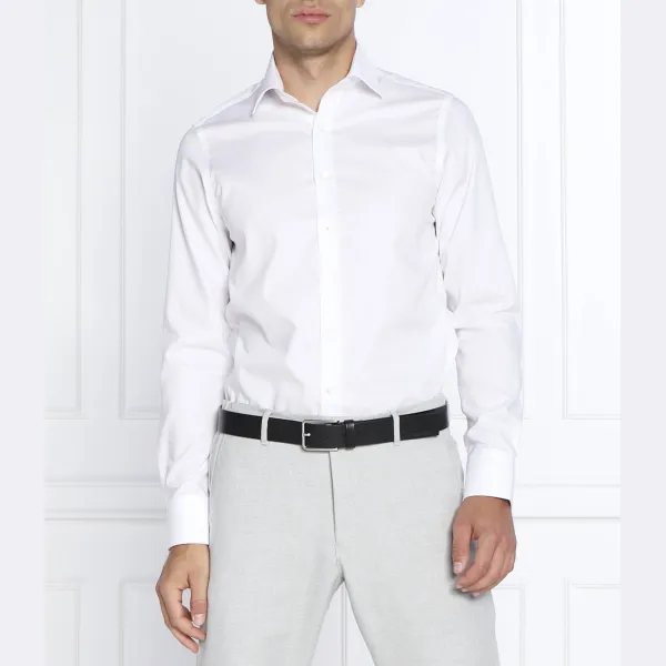 Рубашка узкого кроя Oscar Jacobson, белый
Рубашка узкого кроя Oscar Jacobson, белый