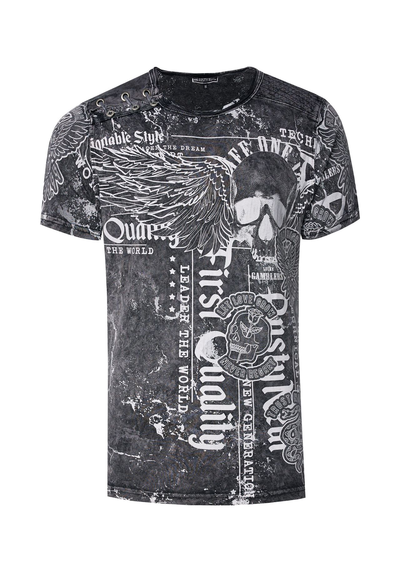 Футболка Rusty Neal с принтом по всей поверхности RUSTY NEAL, черный
Футболка Rusty Neal с принтом по всей поверхности RUSTY NEAL, черный